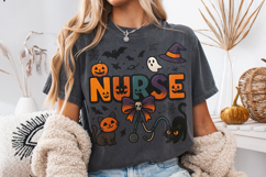 Halloween Nurse PNG, Spooky Nurse PNG, Nursing PNG Halloween Product Image 3