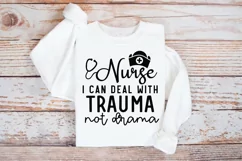 Nurse I Can Deal With Trauma SVG, Nurse SVG Design Product Image 2