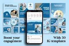 Nurse Instagram Canva Post Templates Product Image 3