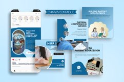 Nurse Instagram Canva Post Templates Product Image 7