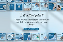 Nurse Instagram Canva Post Templates Product Image 9