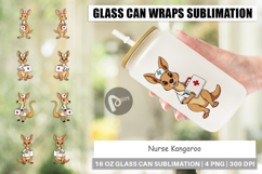 Glass Can Nurse Kangaroo Product Image 1