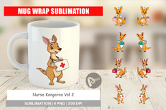Mug Wrap Nurse Kangaroo Product Image 1