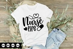 Nurse life - Nurse SVG Design Product Image 1