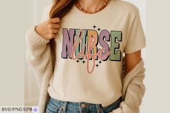 Nurse Life Medical SVG PNG T-shirt Design Product Image 2