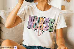 Nurse Life Medical SVG PNG T-shirt Design Product Image 3