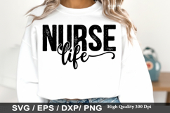 Nurse SVG Design - Nurse Fixin' Cuts and Stickin' Butts Product Image 6