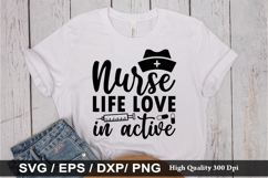 Nurse Quotes SVG Design - Nurse T-shirt Design Product Image 5