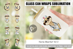 Glass Can Nurse Meerkat Product Image 1