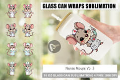 Glass Can Nurse Mouse Product Image 1