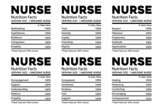 Nurse Nutrition - Motivational and Fun Nurse SVG Designs Product Image 2