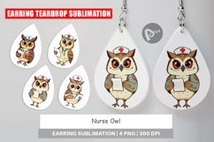 Earring Nurse Owl Product Image 1