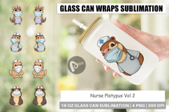 Glass Can Nurse Platypus Product Image 1