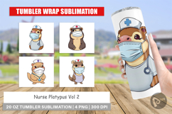 Tumbler Nurse Platypus Product Image 1