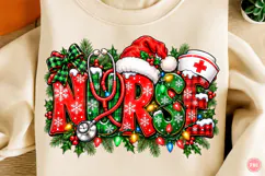 Trending Christmas Nurse PNG, Nurse PNG Product Image 1