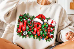 Trending Christmas Nurse PNG, Nurse PNG Product Image 3