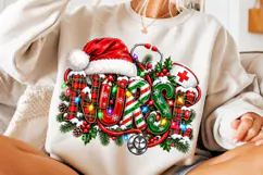 Nurse PNG, Funny Christmas PNG, Christmas Sublimation Product Image 2