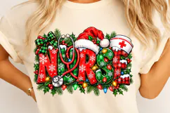 Trending Christmas Nurse PNG, Nurse PNG Product Image 4