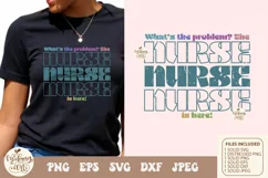 Nurse PNG svg, Nurse Sublimation Design Png Product Image 2