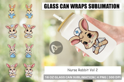 Glass Can Nurse Rabbit Product Image 1