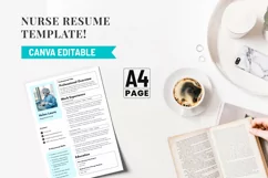 Nurse Resume Template, Medical Resume Template, Nursing Product Image 4
