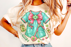 Nurse St Patrick's Day PNG, Nurse Life PNG, Lucky PNG, Irish Product Image 3