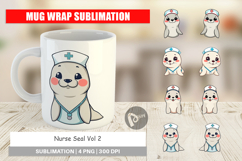 Mug Wrap Nurse Seal Product Image 1