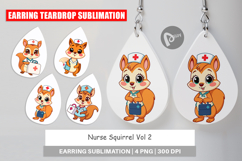 Earring Nurse Squirrel Product Image 1