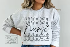 Nurse SVG - Nurse Mode - Nurse Life - Registered Nurse Shirt Product Image 3