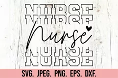 Nurse SVG - Nurse Mode - Nurse Life - Registered Nurse Shirt Product Image 5