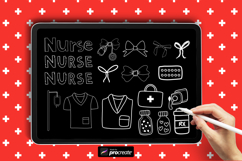 Nurse Essentials Brush for Procreate | Patterns &amp; Stamps Product Image 2