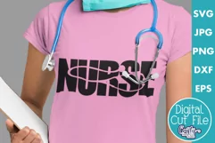 Nurse Stethoscope | Medical Svg Design Product Image 1