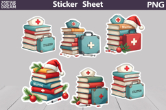 Christmas Sticker Bundle | Christmas Animals Sticker Product Image 11