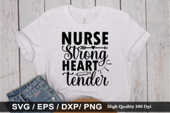 Nurse Quotes SVG Design - Nurse T-shirt Design Product Image 4
