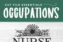 Use this nurse svg with flower design to create shirts and tote bags for your nursing friends or coworkers