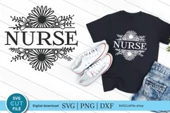 Use this nurse svg to create custom gifts, like shirts and tote bags, for your RN, CNA, or LPN friends or coworkers quickly!