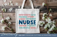Nurse SVG Cut File Nursing Subway Art SVG Nurse Life T-shirt Product Image 2