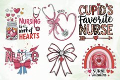 Nurse Valentine’s Day SVG Sublimation Product Image 4