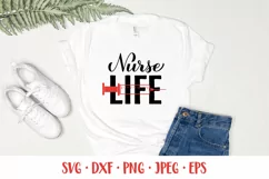 Nurse life SVG. Nurses quote. Nurse saying. Gift for nurse Product Image 3