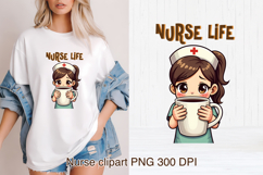 Funny nurse sublimation | Sarcastic quotes nurse clipart PNG Product Image 1