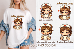 Funny nurse sublimation | Sarcastic quotes nurse clipart PNG Product Image 1