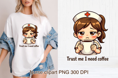 Funny nurse sublimation | Sarcastic quotes nurse clipart PNG Product Image 1