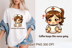Funny nurse sublimation | Sarcastic quotes nurse clipart PNG Product Image 1