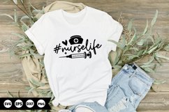 #nurselife - Nurse SVG Design Product Image 1
