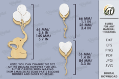 Nursery Decor Sets Bundle Laser Cut. Baby Room SVG Product Image 2