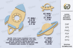 Nursery Decor Sets Bundle Laser Cut. Baby Room SVG Product Image 4
