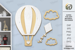 Nursery Decor Sets Bundle Laser Cut. Baby Room SVG Product Image 11
