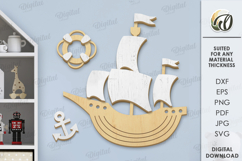 Nursery Decor Sets Bundle Laser Cut. Baby Room SVG Product Image 17