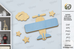 Nursery Decor Sets Bundle Laser Cut. Baby Room SVG Product Image 19