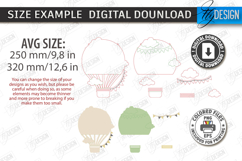 Nursery Name Wall Signs Laser Cut Bundle|Kids Room Decor SVG Product Image 2